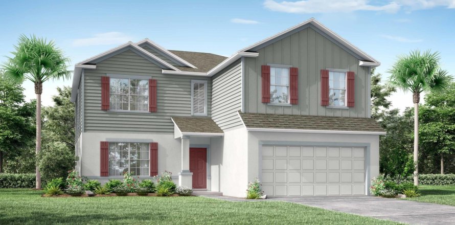 Adosado en Polk County Scattered en Haines City, Florida 4 habitaciones, 257 m2 № 280142