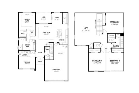 House floor plan «303SQM», 4 bedrooms in TRADITION - EMERY