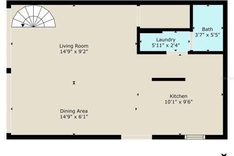 Copropriété à vendre à Crystal River, Floride: 1 chambre, 60.39 m2 № 1722690 - photo 3