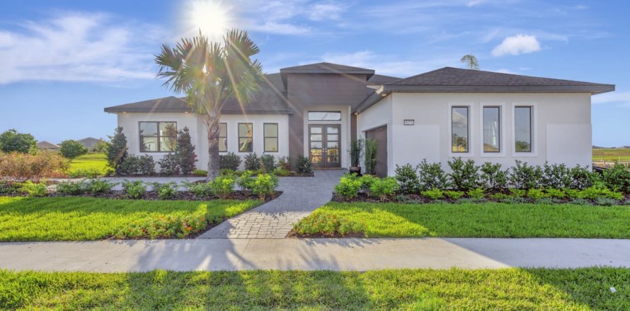 House in Robins Cove at Epperson by Biscayne Homes in Wesley Chapel, Florida 6 rooms, 430 sq.m. № 373529