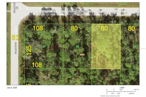 Terreno en Port Charlotte, Florida № 2221788