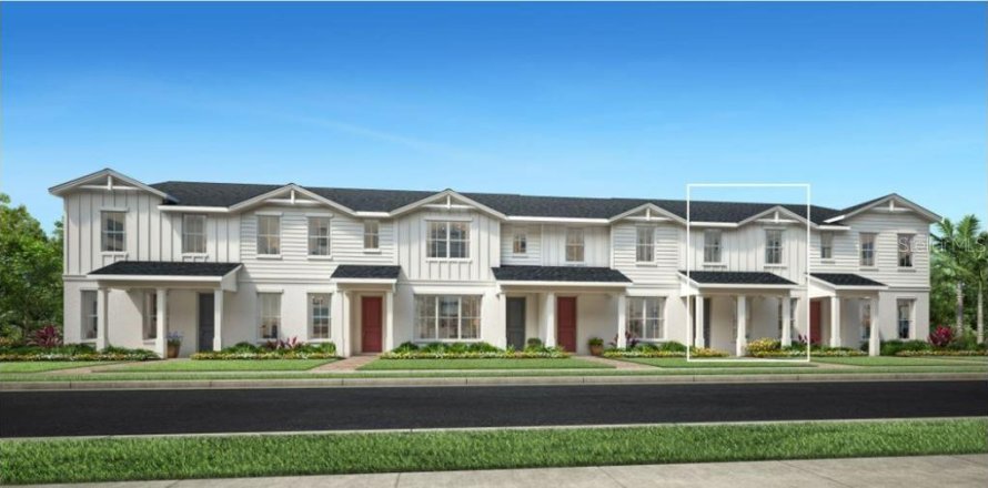 Adosado en Apopka, Florida 3 dormitorios, 185.99 m2 № 1879585