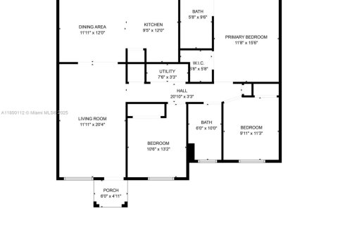 Townhouse in Florida City, Florida 3 bedrooms, 122.17 sq.m. № 2015744 - photo 25
