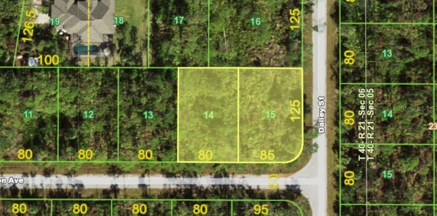 Land in Port Charlotte, Florida № 2163444