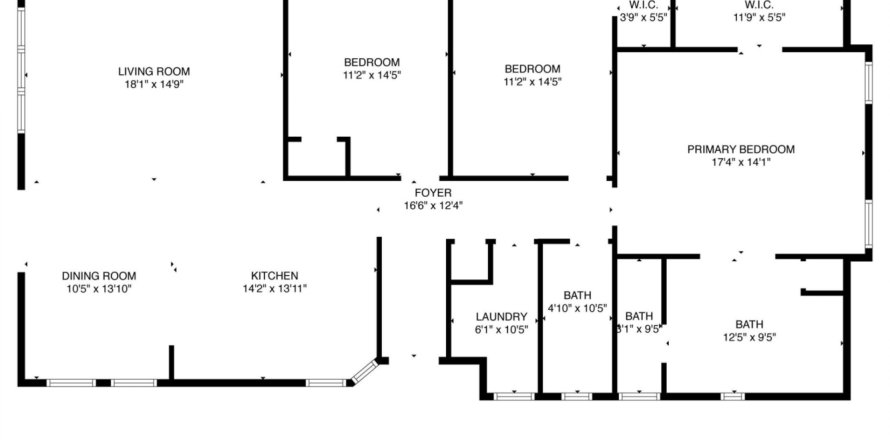 House in West Palm Beach, Florida 3 bedrooms, 173.08 sq.m. № 1076716