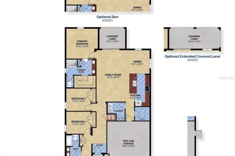 House in TRINITY LAKES in Groveland, Florida 4 bedrooms, 186.55 sq.m. № 1841700 - photo 2