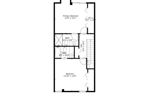 Townhouse in Wilton Manors, Florida 2 bedrooms, 111.48 sq.m. № 1092429 - photo 1