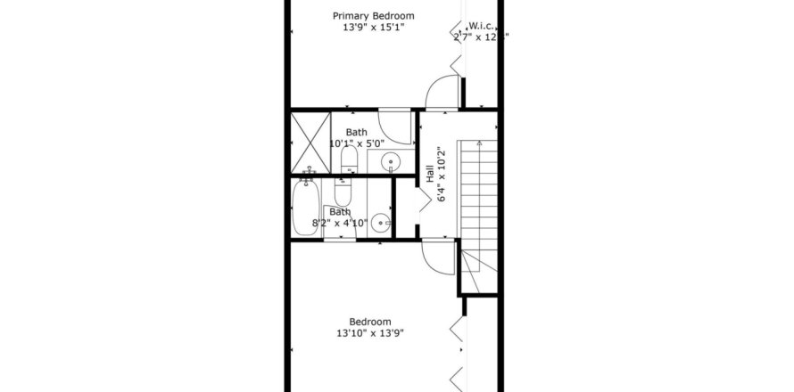 Townhouse in Wilton Manors, Florida 2 bedrooms, 111.48 sq.m. № 1092429