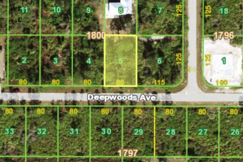 Land in Port Charlotte, Florida № 2159517