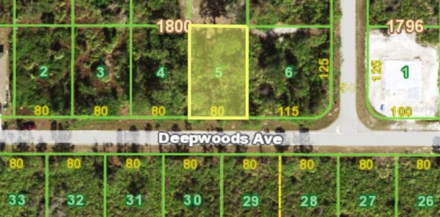 Terreno en Port Charlotte, Florida № 2159517
