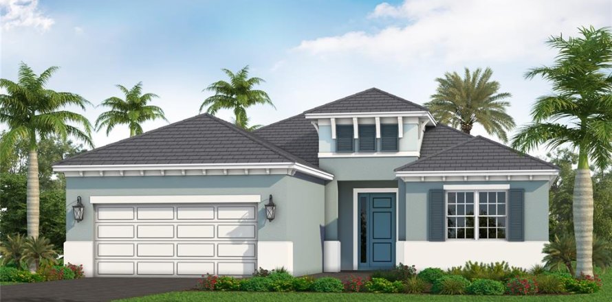 House in Sarasota, Florida 3 bedrooms, 233.37 sq.m. № 2409933