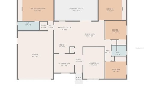 Casa en venta en Brandon, Florida, 4 dormitorios, 170.57 m2 № 1911562 - foto 3