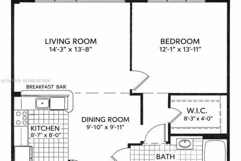 Condominio en venta en Miami, Florida, 1 dormitorio, 63.64 m2 № 2044454 - foto 11