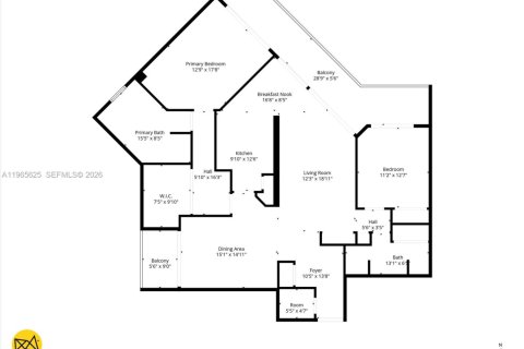 Купить кондоминиум в Санни-Айлс-Бич, Флорида 2 спальни, 163.51м2, № 2027260 - фото 14