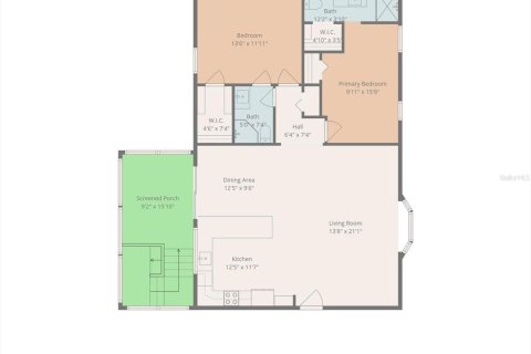 Casa en venta en Hernando Beach, Florida, 2 dormitorios, 101.45 m2 № 2107364 - foto 7