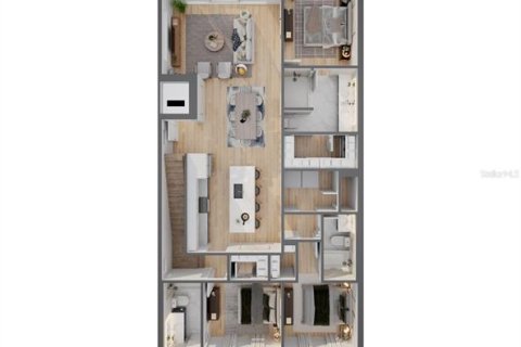 Townhouse in Sebring, Florida 3 bedrooms, 327.48 sq.m. № 1686993 - photo 6