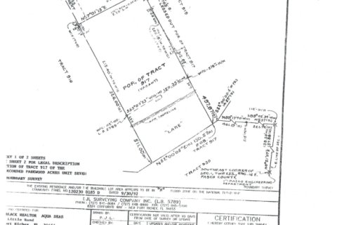 Terreno en venta en Hudson, Florida № 1744340 - foto 1