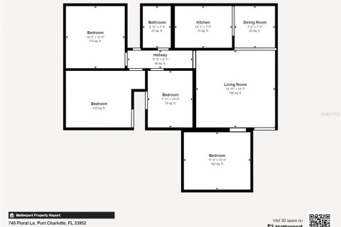 House in Port Charlotte, Florida 3 bedrooms, 81.2 sq.m. № 1788261 - photo 29