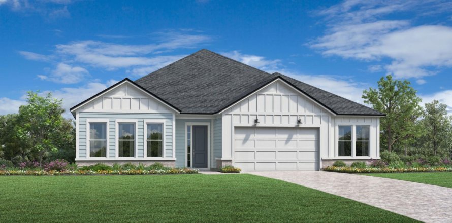 Villa ou maison à Coral Ridge at Seabrook by Toll Brothers à Ponte Vedra Beach, Floride 4 chambres, 270 m2 № 492126