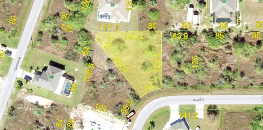 Land in Port Charlotte, Florida № 1520095