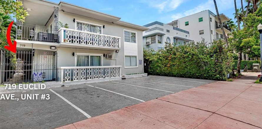 Студия в кондо в Майами-Бич, Флорида № 1973191