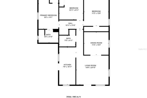 House in Tampa, Florida 3 bedrooms, 114.08 sq.m. № 1906020 - photo 22