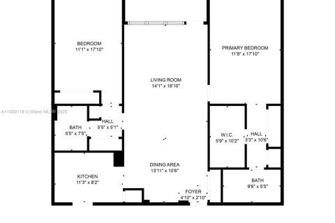 Condo in Miami Beach, Florida, 2 bedrooms  № 1959289 - photo 21