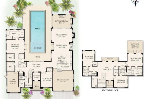 Villa ou maison à vendre à Boca Raton, Floride: 4 chambres, 425.4 m2 № 2326225 - photo 3