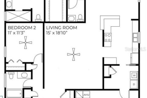 House in Gainesville, Florida 3 bedrooms, 168.99 sq.m. № 2132703 - photo 7