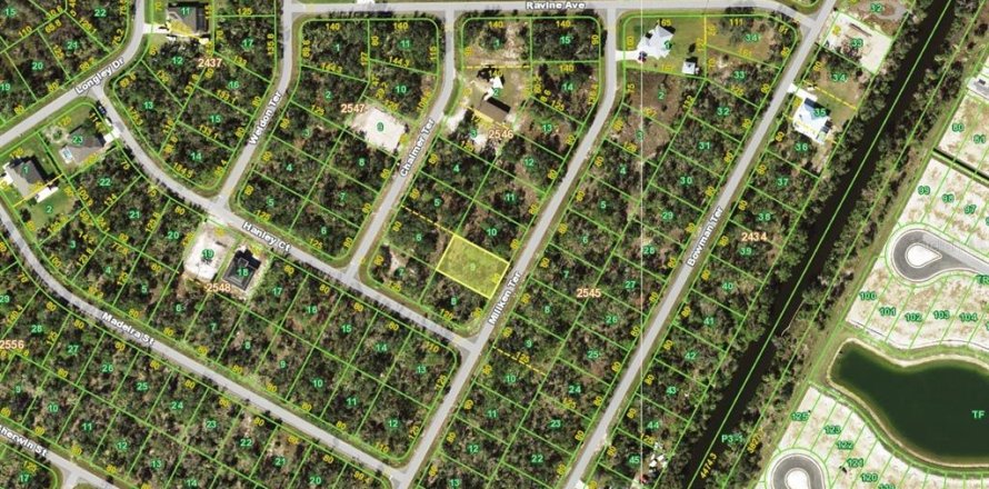 Terrain à Port Charlotte, Floride № 2235232