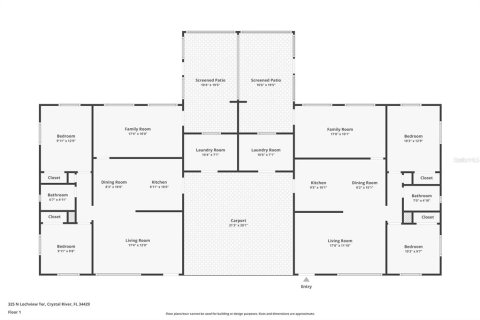 Commercial property in Crystal River, Florida 4 bedrooms, 91.6 sq.m. № 1919444 - photo 2