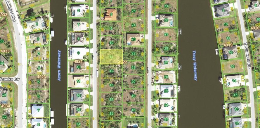 Terreno en Port Charlotte, Florida № 2202100