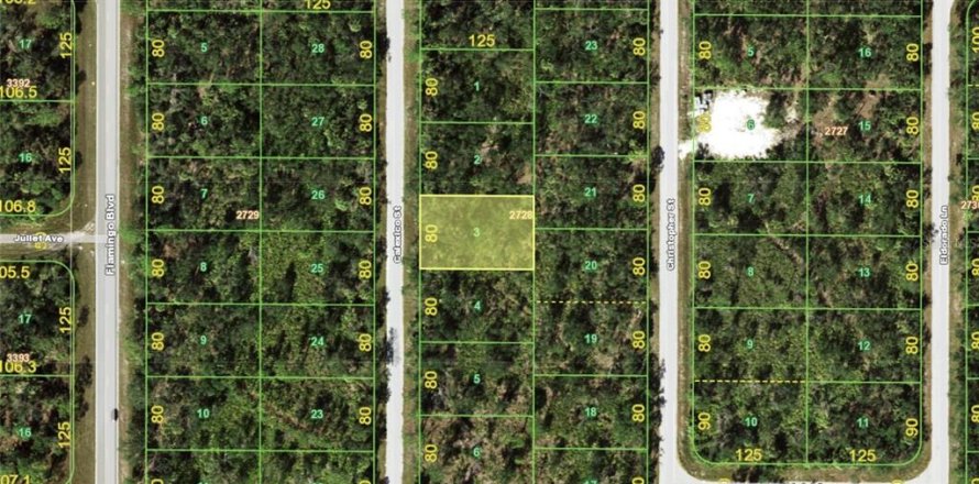 Land in Port Charlotte, Florida № 2163435