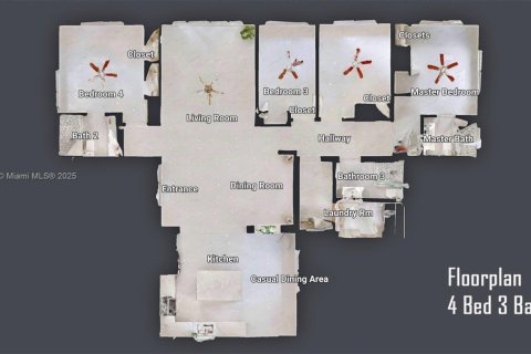 House in South Miami, Florida 4 bedrooms, 170.01 sq.m. № 1811485 - photo 27