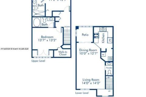 Townhouse in Doral, Florida 2 bedrooms, 125.6 sq.m. № 1887688 - photo 4