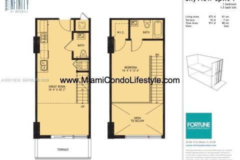 Copropriété à louer à Miami, Floride: 1 chambre, 72.93 m2 № 2074888 - photo 23