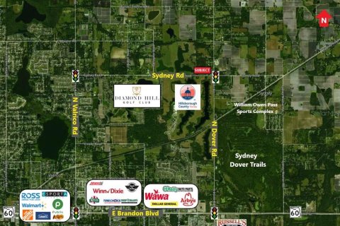 Terreno en venta en Dover, Florida № 1622070 - foto 3