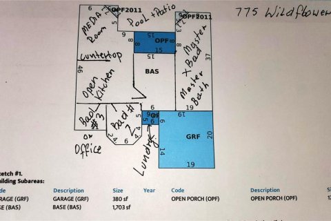 House in Palm Harbor, Florida 3 bedrooms, 158.21 sq.m. № 1837664 - photo 4