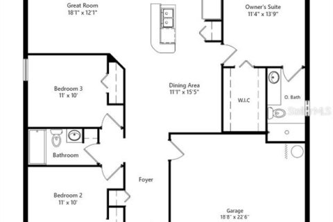 Casa en venta en Winter Haven, Florida, 3 dormitorios, 119.47 m2 № 2396613 - foto 4
