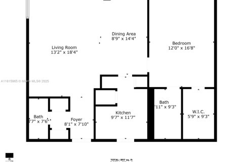 Condo in Bay Harbor Islands, Florida, 1 bedroom  № 1768827 - photo 12
