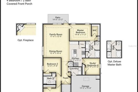 Villa ou maison à vendre à Bell, Floride: 4 chambres, 151.9 m2 № 1904823 - photo 5