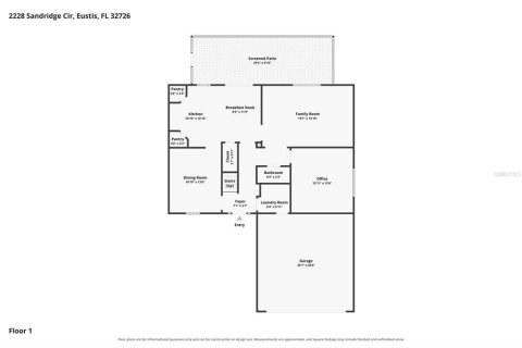 Villa ou maison à vendre à Eustis, Floride: 4 chambres, 204.38 m2 № 2410504 - photo 21