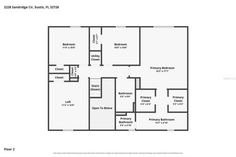 Villa ou maison à vendre à Eustis, Floride: 4 chambres, 204.38 m2 № 2410504 - photo 22