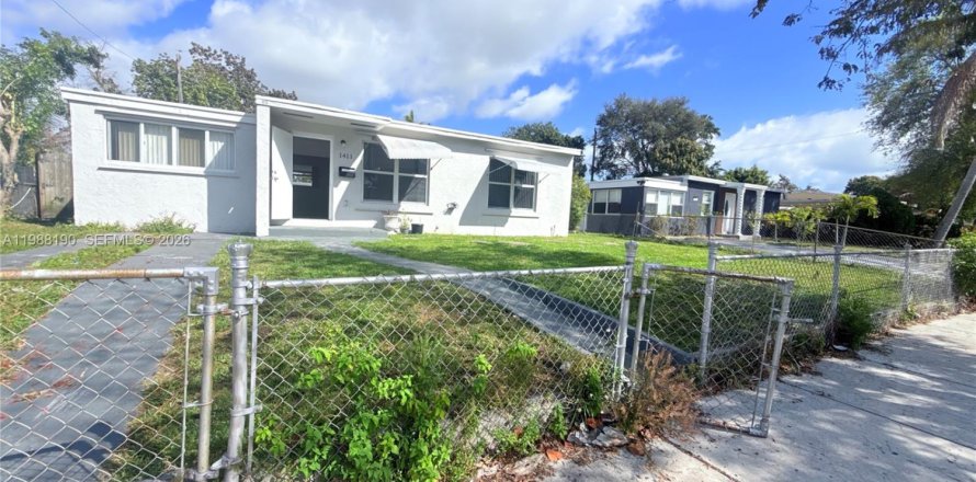 Дом в Норт-Майами-Бич, Флорида 3 спальни, 89.65м2 № 2051329