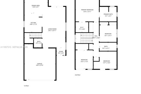 Casa en venta en Homestead, Florida, 4 dormitorios, 163.69 m2 № 2011883 - foto 25