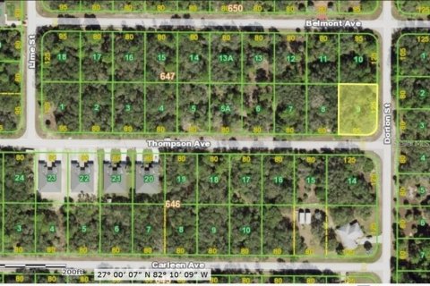Terrain à Port Charlotte, Floride № 2164538
