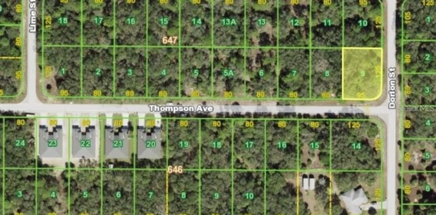 Terrain à Port Charlotte, Floride № 2164538