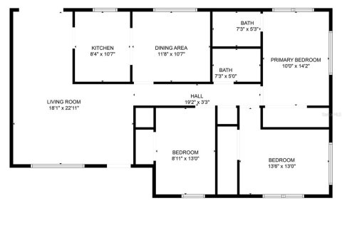 Купить виллу или дом в Довер, Флорида 4 комнаты, 169.45м2, № 1823038 - фото 22