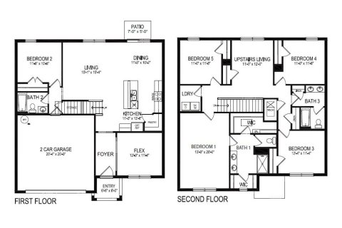 House in Bartow, Florida 5 bedrooms, 241.64 sq.m. № 1813188 - photo 1