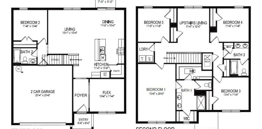 House in Bartow, Florida 5 bedrooms, 241.64 sq.m. № 1813188